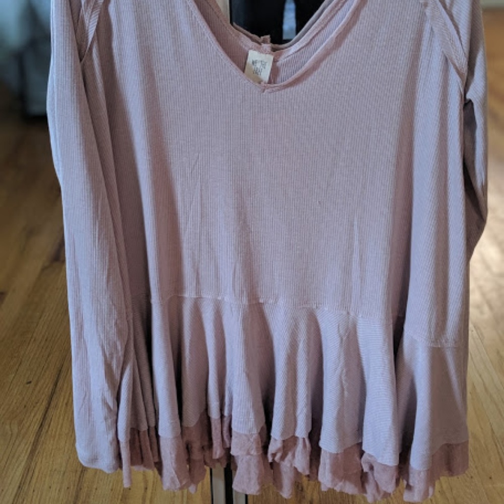 Free People We the Free Tangerine Tee